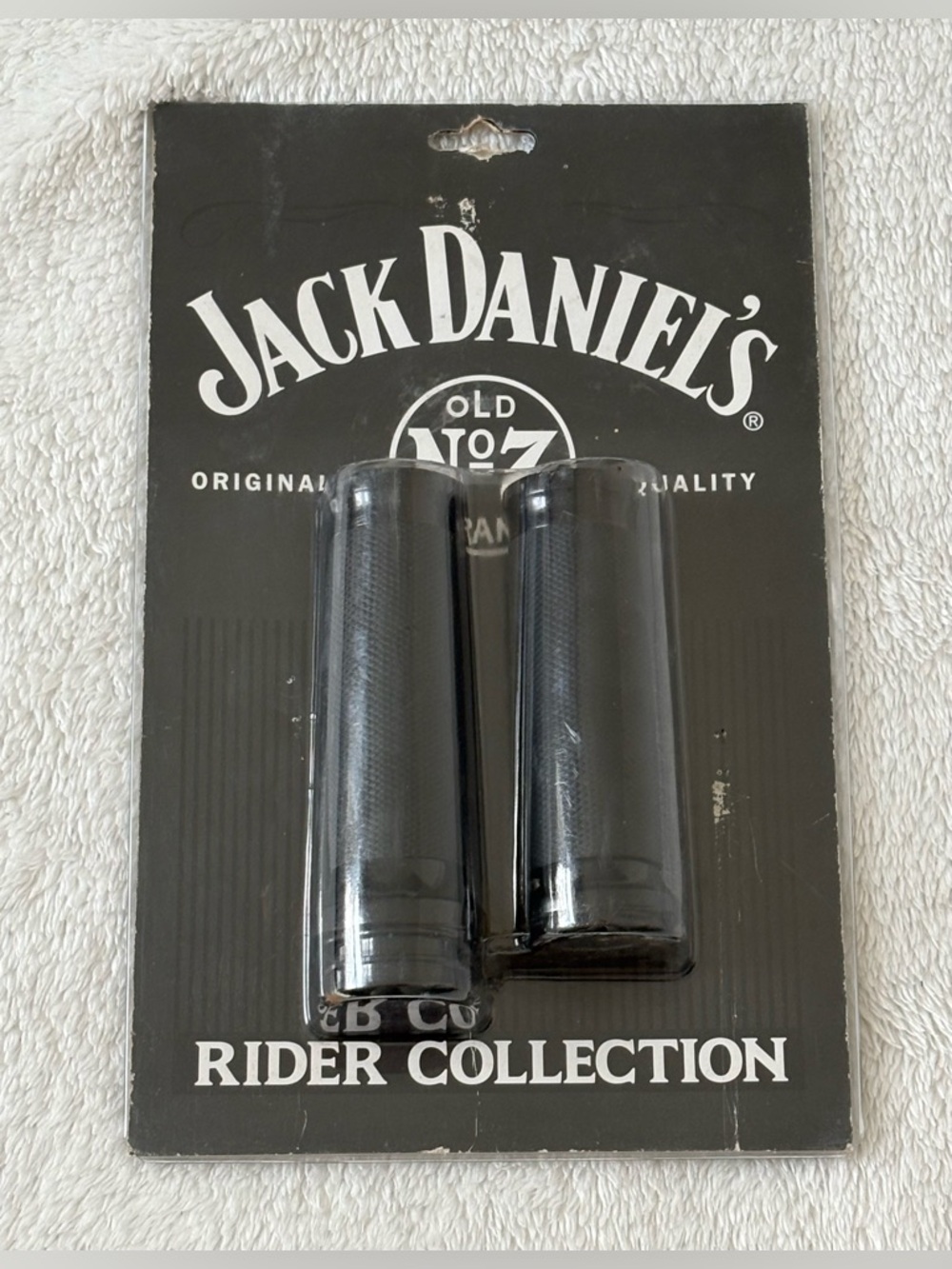 Jack Daniels Harley Davidson Motorcycle Hand Grips Fly by Wire NEW